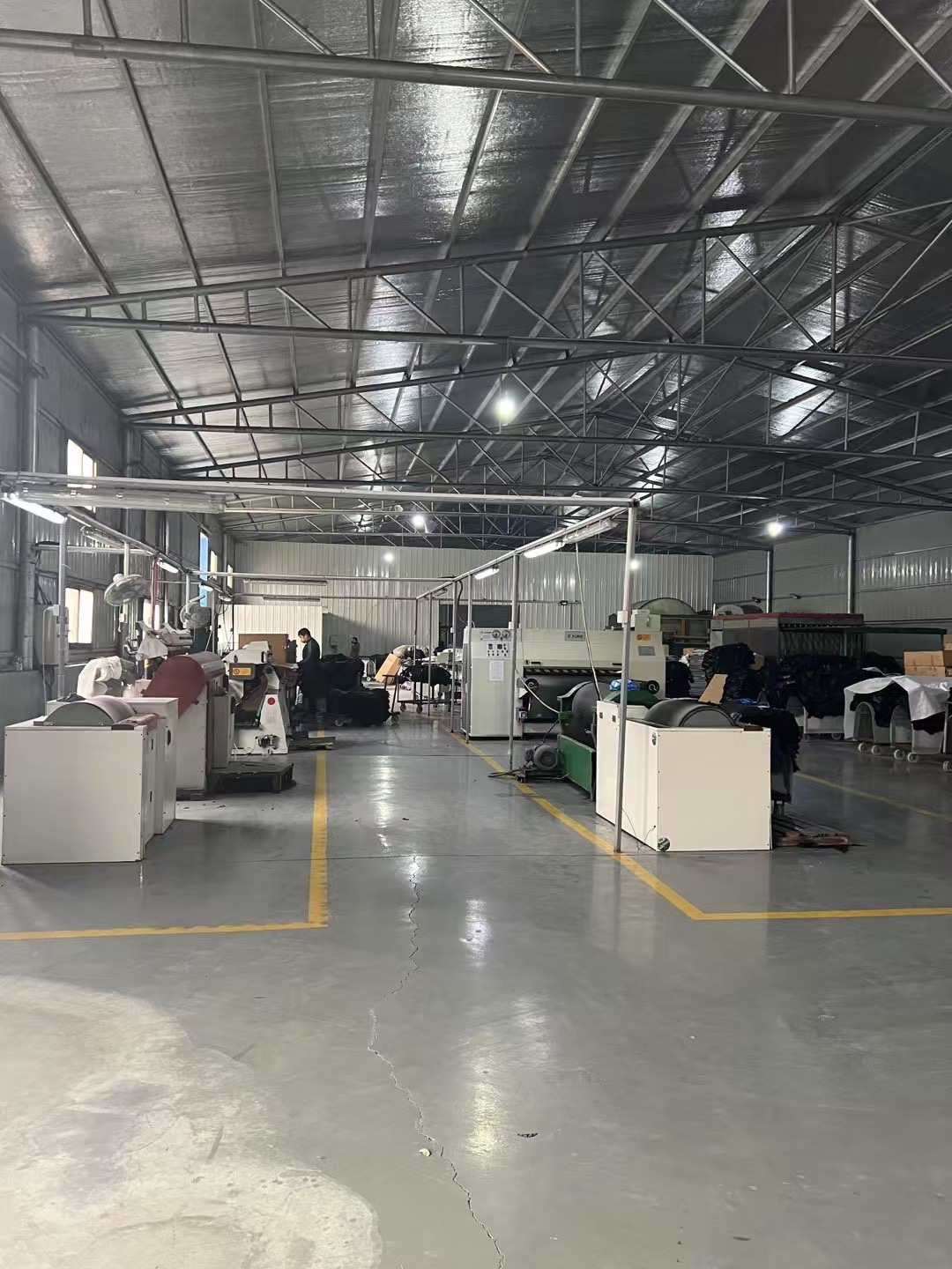 Inside the Eisaie partnered leather workshop